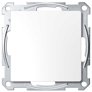 Заглушка Merten D-Life Белый лотос (в сборе) 