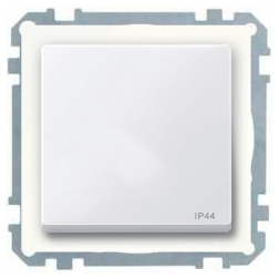 Выключатель IP44 Merten M-Smart Активный белый (в сборе) 