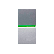 Промежуточный переключатель с подсветкой на 1 модуль ABB Zenit Серебряный (в сборе) 