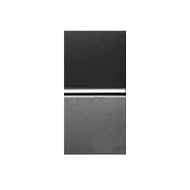 Промежуточный переключатель (перекрестный) на 1 модуль ABB Zenit Антрацит (в сборе) 