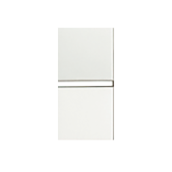 Промежуточный переключатель (перекрестный) на 1 модуль ABB Zenit Белый (в сборе) 