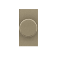 Светорегулятор поворотный 500 Вт на 1 модуль ABB Zenit Шампань (в сборе) 