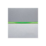 Промежуточный переключатель (перекрестный) с подсветкой ABB Zenit Серебряный (в сборе) 