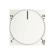 Терморегулятор для теплого пола с внешним датчиком ABB Zenit Белый (в сборе) 