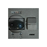 Датчик движения 1760 Вт ABB Zenit Антрацит (в сборе) 