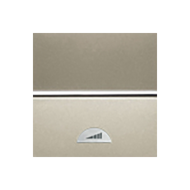 Светорегулятор кнопочный 500 Вт ABB Zenit Шампань (в сборе) 