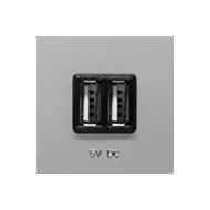 Розетка USB для зарядки устройств ABB Zenit Серебряный (в сборе) 