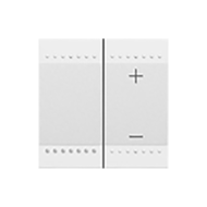 Светорегулятор кнопочный 600 Вт Bticino Livinglight Белый (в сборе)