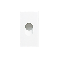 Вывод кабельный на 1 модуль Bticino Livinglight Белый (в сборе) 