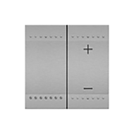 Светорегулятор кнопочный 600 Вт Bticino Livinglight Алюминий (в сборе)