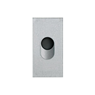 Вывод кабельный на 1 модуль Bticino Living Light Air Алюминий (в сборе) 