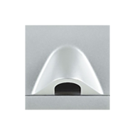 Вывод кабельный Bticino Living Light Air Алюминий (в сборе) 