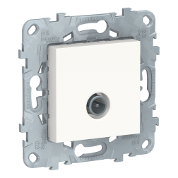 Розетка TV оконечная Schneider Electric Unica New Pure Белый (в сборе) 