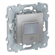 Датчик движения 2200 Вт Schneider Electric Unica New Pure Алюминий (в сборе) 