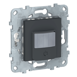 Датчик движения 2200 Вт Schneider Electric Unica New Pure Антрацит (в сборе) 