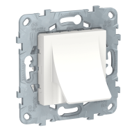 Вывод кабельный Schneider Electric Unica New Pure Белый (в сборе) 