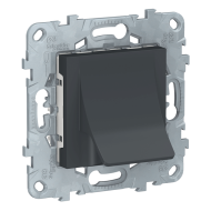 Вывод кабельный Schneider Electric Unica New Pure Антрацит (в сборе) 