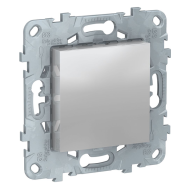 Заглушка Schneider Electric Unica New Pure Алюминий (в сборе) 
