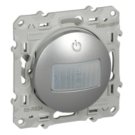 Датчик движения 400 Вт Schneider Electric Odace Алюминий (в сборе) 