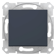 Выключатель одноклавишный Schneider Electric Sedna Графит (в сборе) 