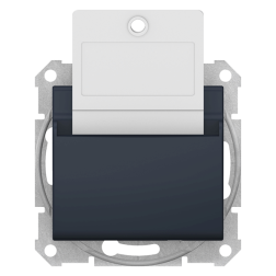 Выключатель карточный Schneider Electric Sedna Графит (в сборе) 