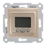 Терморегулятор электронный Schneider Electric Sedna Титан (в сборе) 