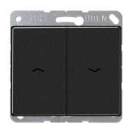 Выключатель для рольставней Jung SL500 Черный (в сборе) 
