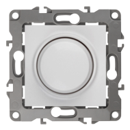 Светорегулятор поворотный 400 Вт Эра 12N Белый (в сборе) 