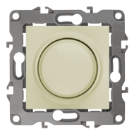 Светорегулятор поворотный 400 Вт Эра 12N Слоновая кость (в сборе) 