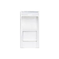 Розетка компьютерная 1xRJ45 UTP 6 кат. на 1 модуль Bticino Livinglight Белый (в сборе) 