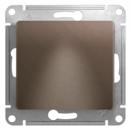 Вывод кабельный Schneider Electric Glossa Шоколад (в сборе) 