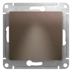 Вывод кабельный Schneider Electric Glossa Шоколад (в сборе) 