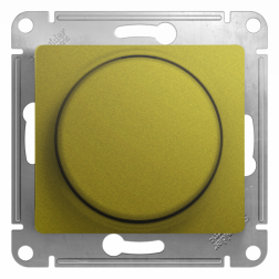 Светорегулятор для светодиодных диммируемых LED ламп Schneider Electric Glossa Фисташковый (в сборе) 