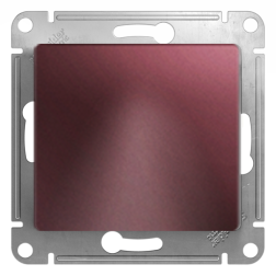 Вывод кабельный Schneider Electric Glossa Баклажановый (в сборе) 