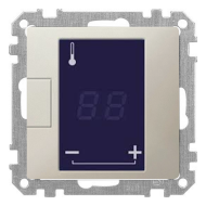 Терморегулятор электронный Merten Antique Бежевый (в сборе) 